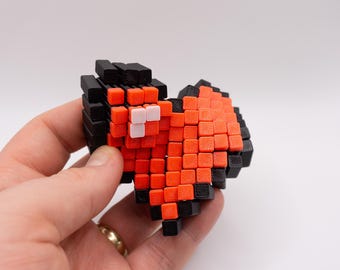 Flexigrid Pixel Heart Fidget Toy