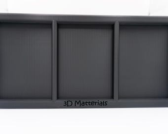 Customisable Triple Trading Card Magnetic Frame Stand