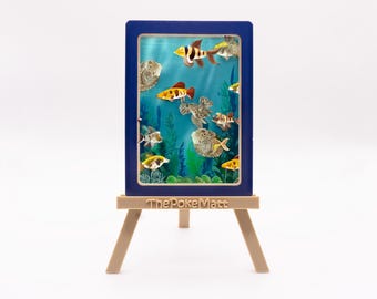 Customisable Mini Easel Trading Card Stand