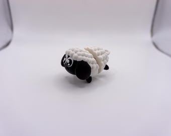 Kawaii Sheep Fidget Clicker – Keychain or Desk Toy