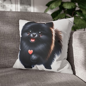 Pomeranian Dog Pillowcase: Pet Lover Home Decor