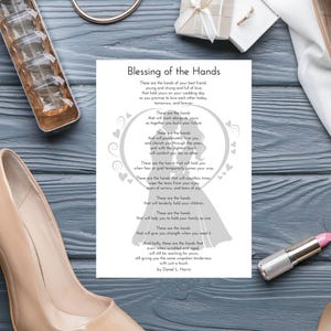 Blessing Of The Hands,Wedding Vows,Marriage Print,Printable Wall Art,Home Sign,Poem,Poster,Inspiration Quote,Wedding Gift,Love Vows,Download