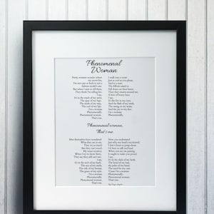 Maya Angelou Phenomenal Woman Poem Print: Feminist Wall Art (Digital Download)