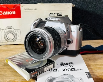 Canon EOS Rebel Ti 35mm Film SLR Camera Kit w/Genuine Canon 28-90mm Zoom- Lens