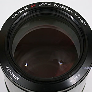 Minolta Maxxum/SONY Alpha 70-210mm F/4 'Beer Can' Telephoto Zoom Lens Nice Condition! bild 5