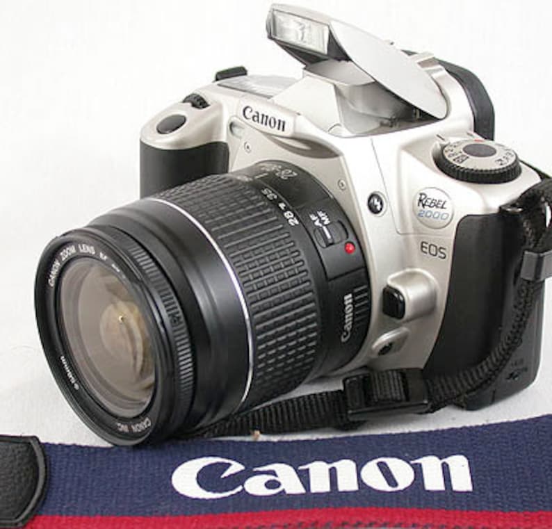 CANON EOS Rebel 2000 SLR Camera 2880mm Zoom LensClean & Etsy