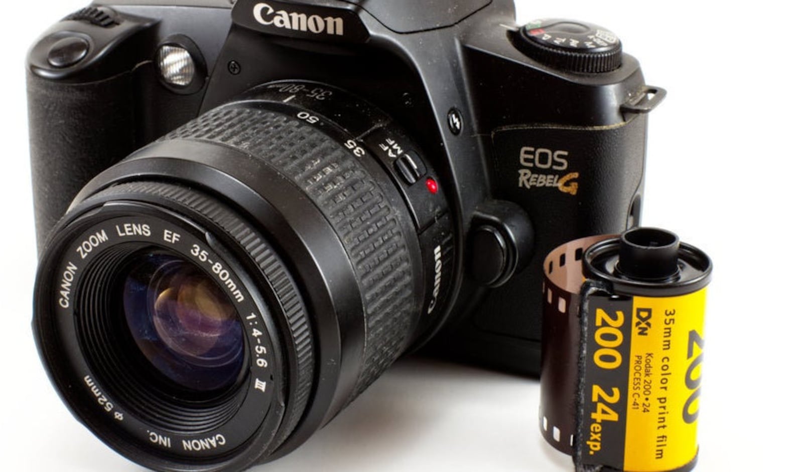 CANON EOS Rebel G SLR Camera Film 3580mm Zoom LensClean & Etsy