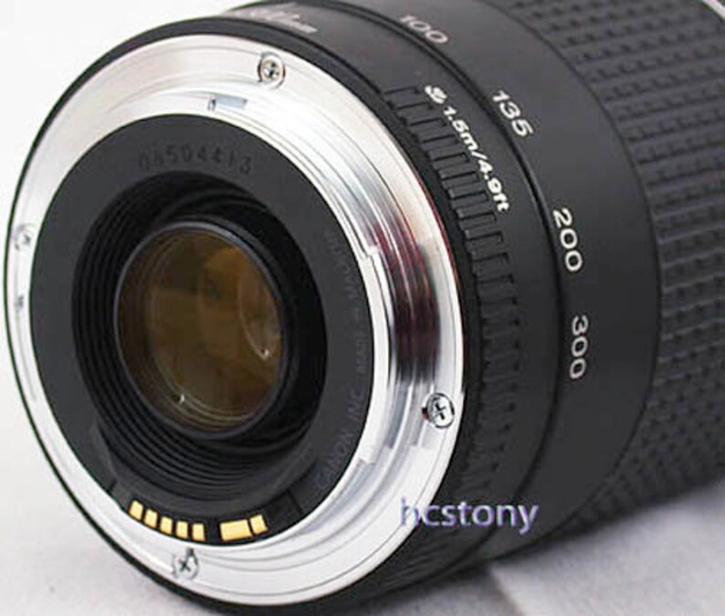 Canon EOS EF 75300mm III Telephoto Zoom Lens Digital Rebel T3 Etsy