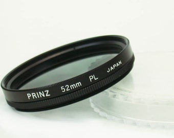 Prinz Japan 49mm PL 'Polarizing' Filter Great for Outdoors, Daylight, Nature, Portraits & more!