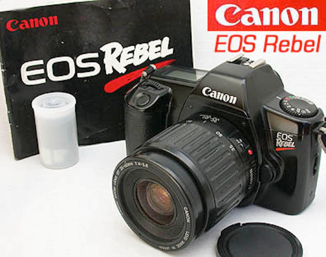 CANON EOS REBEL Film Camera W/zoom Lens Great Student Camera Etsy