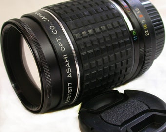Asahi Takumar 135 mm f/2.5-objektiv, bajonettfattning, utmärkt skick