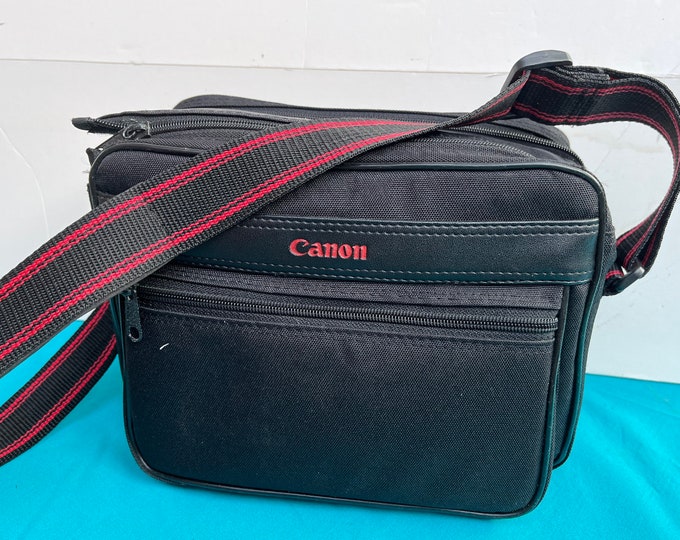 Padded Canon Compact Camera Bag Black Accent Film or Digital Etsy