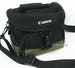 Padded Canon 100EG Camera Bag Black  w/Green  Accent- Film or Digital 