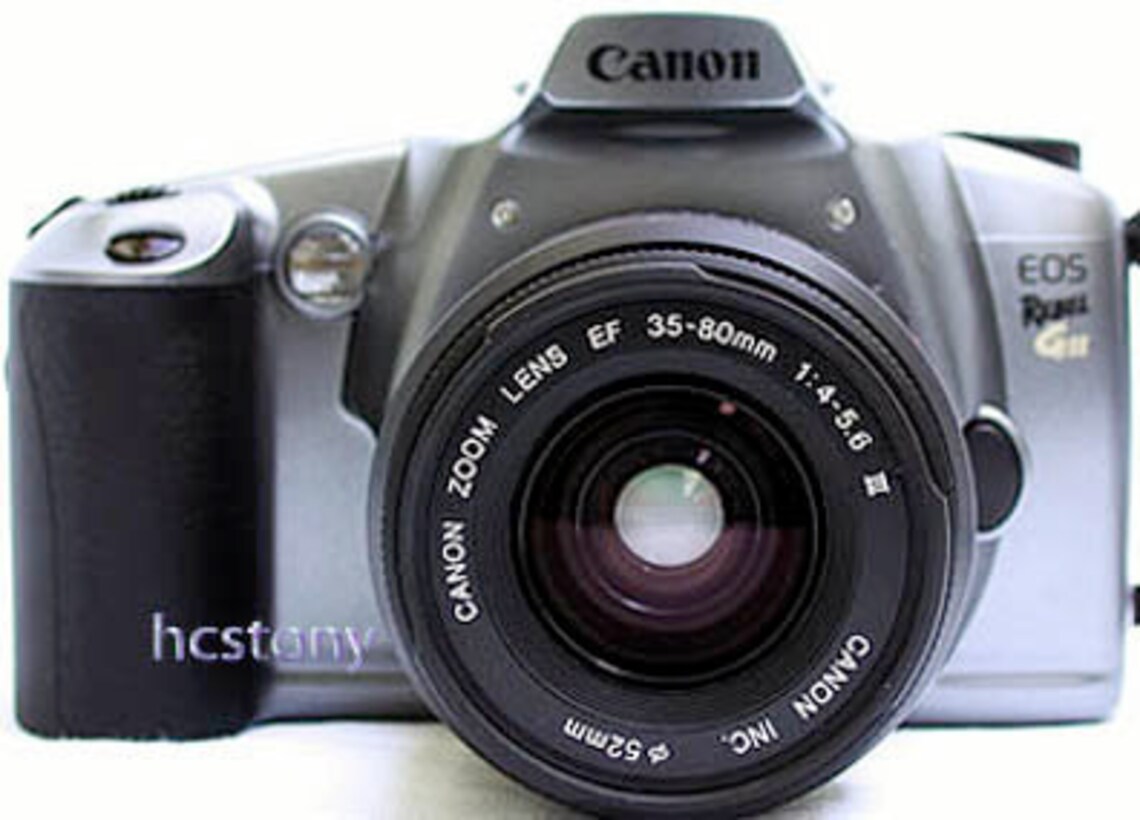 Canon Eos Silver Rebel GIIG2 35mm Film SLR Camera Kit W/ EF Etsy