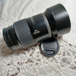 Minolta Maxxum/SONY Alpha 70-210mm f:/4.5~5.6 Telephoto Zoom Lens XLNT, BLACK!