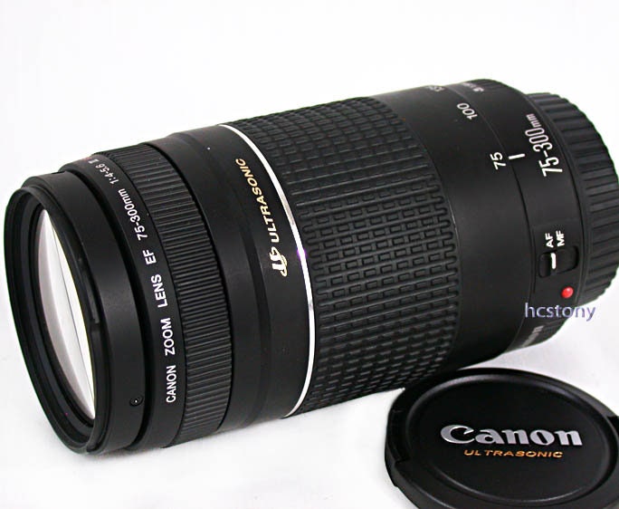 Canon Eos Ultrasonic Ef 75 300mm Iii Telephoto Zoom Lens Etsy