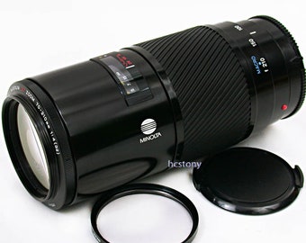 Minolta Maxxum/SONY Alpha 70-210mm F/4 'Beer Can' Telephoto Zoom Lens Nice Condition!