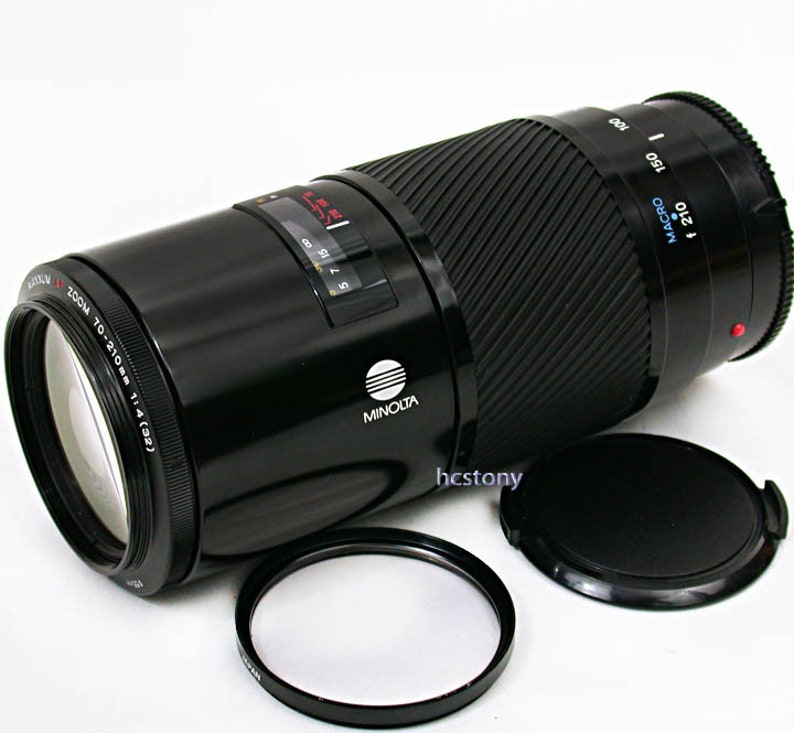 Minolta Maxxum/SONY Alpha 70-210mm F/4 'Beer Can' Telephoto Zoom Lens Nice Condition! bild 1
