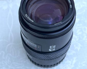 Minolta Maxxum/SONY Alpha 35-105mm f:/3.5~4.5 Telephoto 'Walk Around" Zoom Lens XLNT Black!