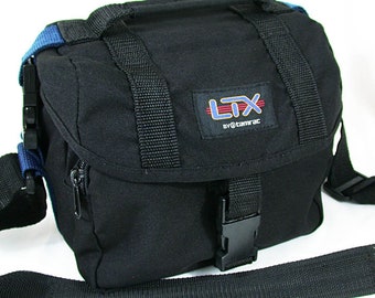 Compact LTX Tamrac Black bag w/Blue  Camera  Bag  for Film or Digital camera