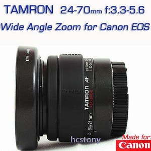 Minolta Sony A Mount TAMRON 24-70mm f:3.3-5.6 Wide Angle Telephoto Zoom Lens for Maxxum Film+Digital Gets you in Close! Complete w/hood
