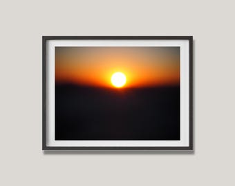 Sunset Fine Art Print, Marseille | Dreamy Sunset Decor, Nature Art Print, Living Room Wall Decor, Landscape Photography, Home Aesthetic