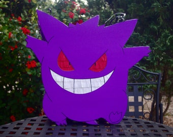 Gengar Pokemon Inspired Birthday / Party Pinata