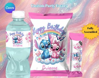 36 Pcs Custom Stitch Party Favors – Birthday, Baby Shower