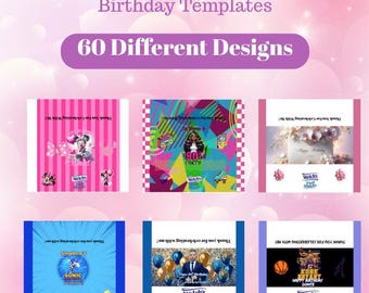 Fruit Snack Wrapper Templates | 60 Canva Party Favors (Digital Download)