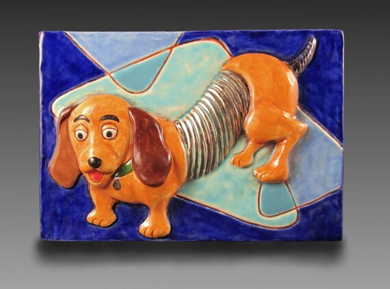 vintage slinky dog