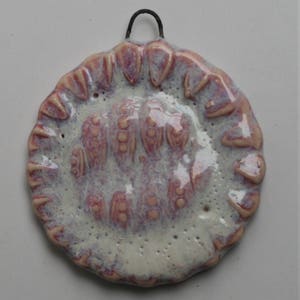 Handcrafted Pink Ceramic Pendant PEN200814