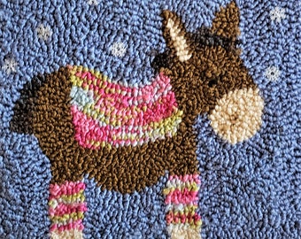 Winter Donkey Punch Needle Pattern