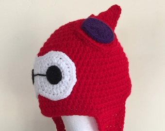 Red Baymax Hat, Big Hero 6 Hat