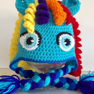 Rainbow Dash Hat, My Little Pony, Unicorn Hat