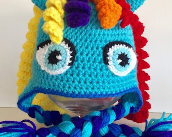 Rainbow Dash Hat, My Little Pony, Unicorn Hat