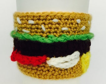 Hamburger Drink Cozy