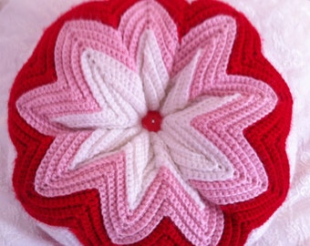 Very Retro Round Chevron Pillow...Jodi