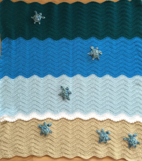 turtle baby blanket
