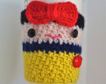 Snow White Inspired Cup Cozy