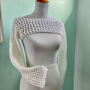 Crochet Bolero, Shrug, Shruggie