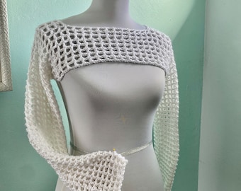 Crochet Bolero, Shrug, Shruggie