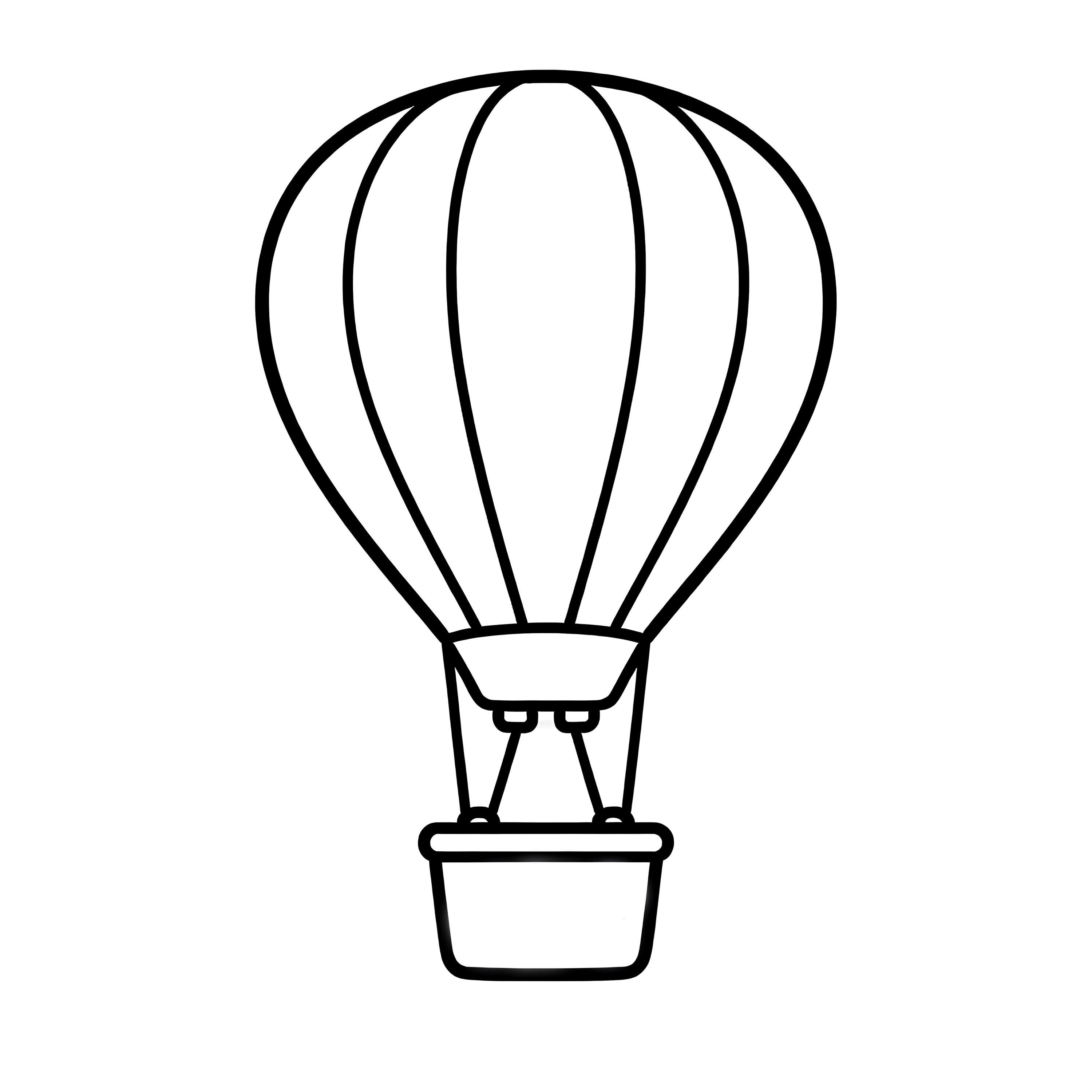 Hot Air Balloon Svg Cut File Png Dxf Eps Pdf Cricut - Etsy