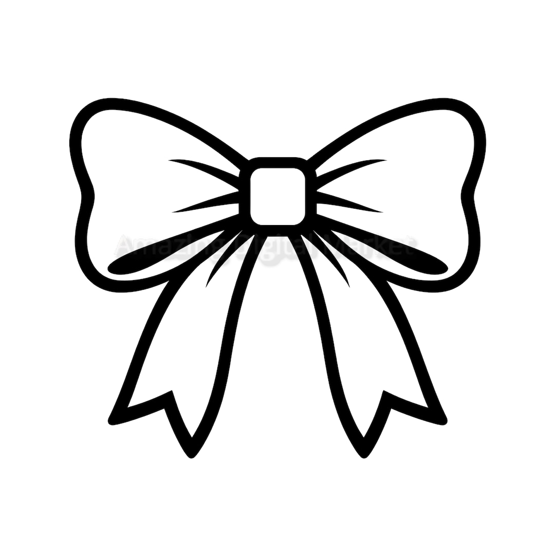 Best Ribbons Dxf Festive Ribbon Bow Svg Png Dxf Pdf Eps - Etsy