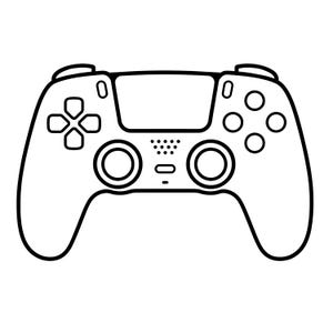 Game Controller SVG Video Game Remote Clipart Gamer Cut File