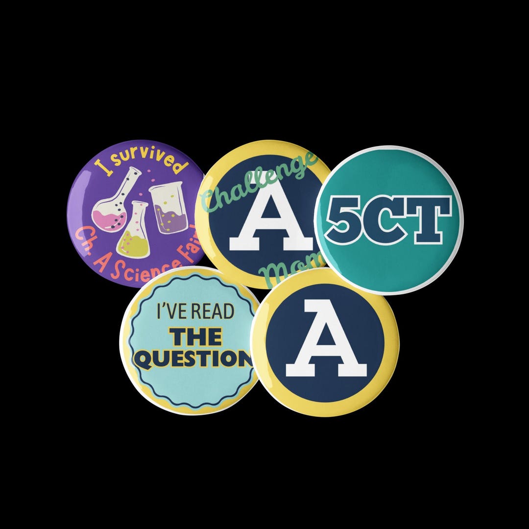 Challenge A Pin Buttons - 1.25