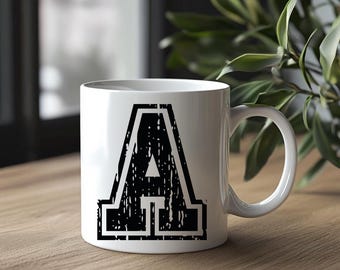 Alfabet och siffror SVG-paket | A-Ö bokstäver och 0-9 siffror klippfiler för Cricut och Silhouette | Monogram, typsnitt, klassrum, pyssel