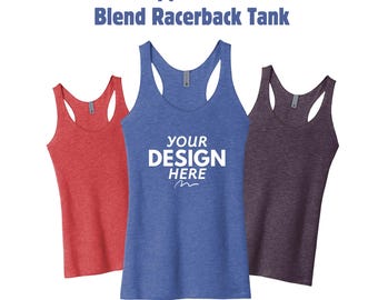 Custom Tank Top For Women, Personalized Printed Photo Tank Top, Custom Bachelorette Tank Top, Your Design Here Tank Tops, Add Your Own Text