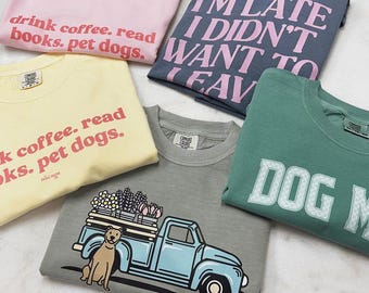 Camiseta con texto personalizado Comfort Colors, camiseta personalizada, camiseta hecha a medida, camiseta con tu foto, camisetas personalizadas a juego, camiseta con logotipo empresarial