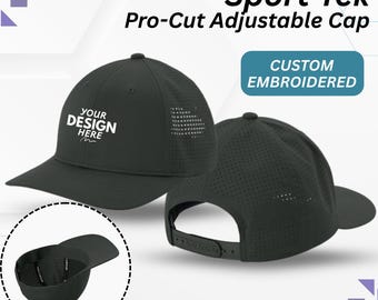 Custom Embroidered Adjustable Baseball Cap | Personalized Sport Cap for Men | Custom Logo Hat | Business Branding Cap