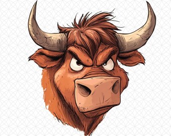 Buffalo SVG – Vild bison silhuett SVG-fil för Cricut och silhuett, västerländskt djur för t-shirts, dekaler och rustik väggkonst